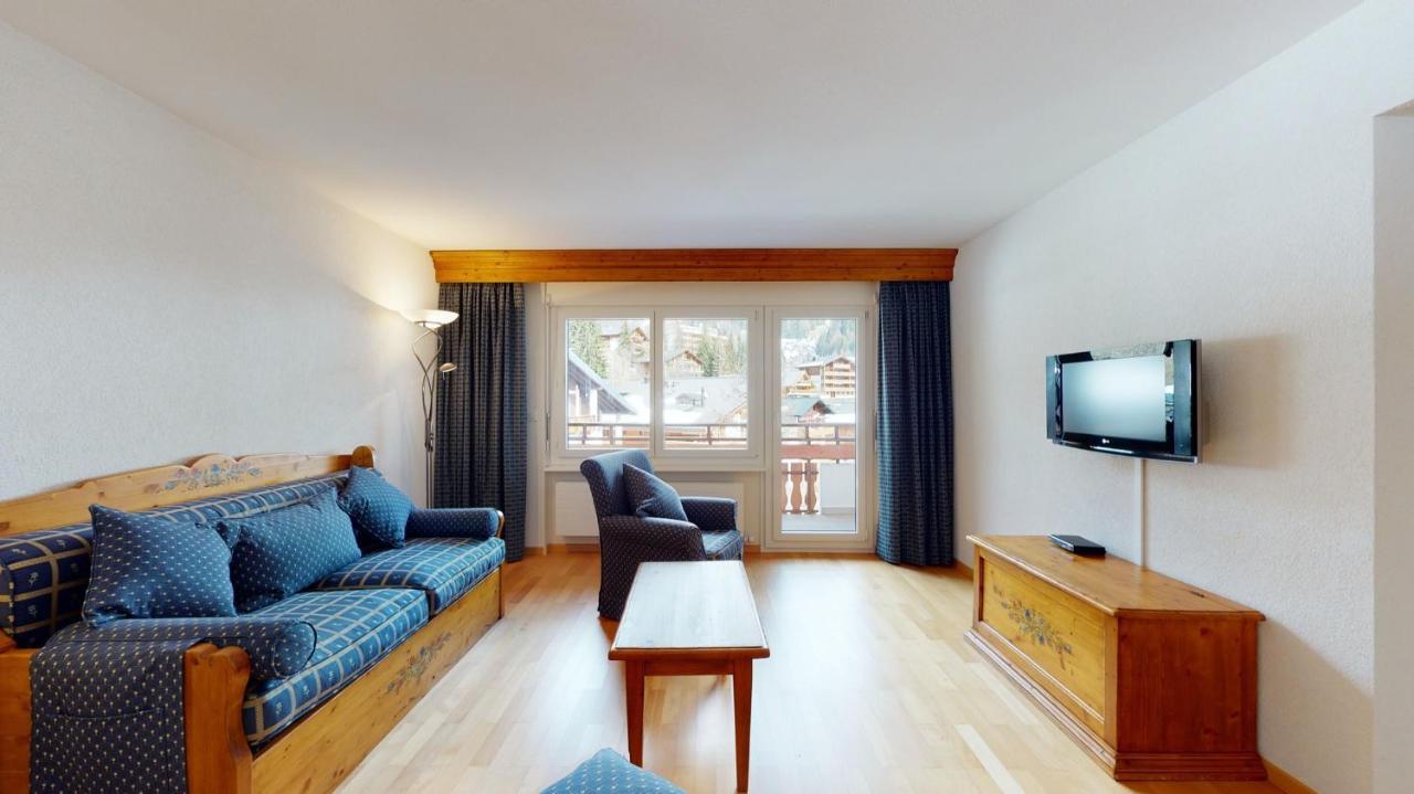 Gonenstein Residence In Leukerbad, Entire Apartment/Studio With Balcony Exterior photo